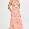 Casual Dresses * | Best Pirce Lost + Wander Sunset Dress Coral Floral