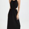 Casual Dresses * | Best Sale Monrow Cut Out Halter Dress Black