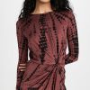 Casual Dresses * | Coupon Young Fabulous & Broke Yarro Dress Whiskey Tiger Eye